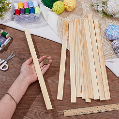 12 шт. деревянные палочки для поделок&nbsp;AJEW-BC0010-05A