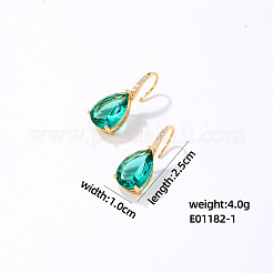 Серьги-капли из латуни&nbsp;IY3481