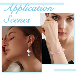 200шт матовые непрозрачные акриловые колпачки для бусин&nbsp;OACR-HS0001-01