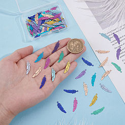 90шт 9 цвета подвески из нержавеющей стали&nbsp;STAS-GA0002-01