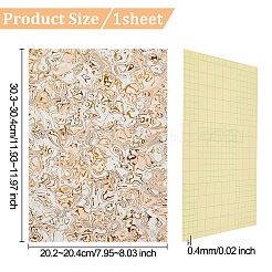 Листы винила пвх&nbsp;DIY-WH0409-04B