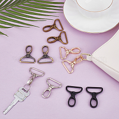 10 шт. двухцветные поворотные застежки из цинкового сплава&nbsp;FIND-ME0002-66