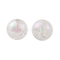 Радужные переливающиеся акриловые бусины с УФ-покрытием&nbsp;LS-PACR-C009-02D