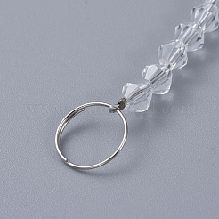 Граненый хрустальный шар люстра Suncatchers призмы&nbsp;AJEW-G025-A04