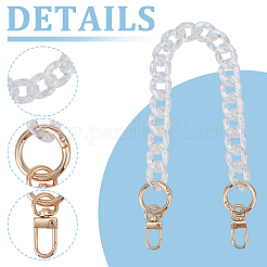 2 шт. акриловые цепочки для ремешка на руку для телефона&nbsp;HJEW-DR0001-15