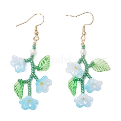 Серьги-подвески из нержавеющей стали 304&nbsp;EJEW-MZ00587-02