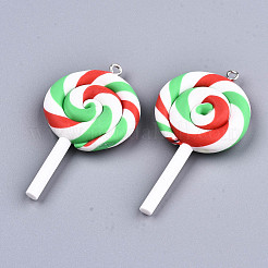 Подвески из полимерной глины ручной работы&nbsp;X-CLAY-T016-80A