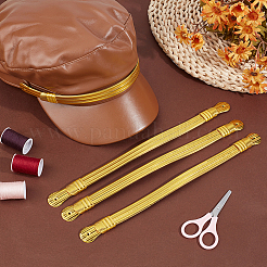 Лента для шляпы из искусственной кожи для ковбойской шляпы&nbsp;DIY-WH0723-028A