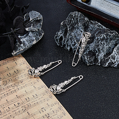 1 пара булавок для килта из цинкового сплава&nbsp;JEWB-FH0002-44AG