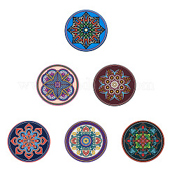 6шт 6 стильных силиконовых подставки под горячее&nbsp;SIL-BT0001-01A