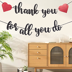 Бумажные баннеры с флагами&nbsp;DIY-WH20032-26