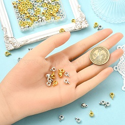 100 шт. 2-х цветные тибетские трубчатые дужки&nbsp;TIBE-YW0001-90