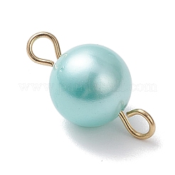 Круглые звенья из полированного жемчуга&nbsp;PALLOY-JF04647