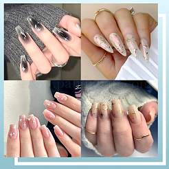 12шт 6 стиля наклейки для дизайна ногтей&nbsp;FIND-SP0004-60