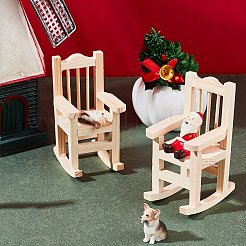 Украшения для дома из натуральной сосны&nbsp;DJEW-PH0002-10