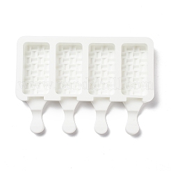 Пищевые силиконовые Молды для мороженого прямоугольной Молды «сделай сам»&nbsp;LS-DIY-D062-05B