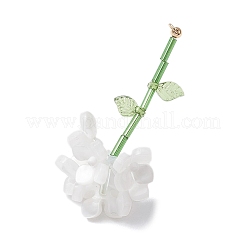 3 шт. подвески из смоляных цветов 3 цветов&nbsp;PALLOY-TA00251