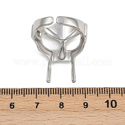 Кольца-манжеты из нержавеющей стали 304 для женщин&nbsp;RJEW-K303-07P