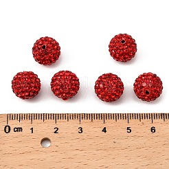 Бусины с класс А стразами&nbsp;RB-B027-27