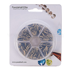 Тибетского стиля клея на плоские площадки поручительств&nbsp;PALLOY-PH0005-01AB