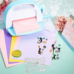 Спортивная тема трафареты для резки углеродистой стали DIY-WH0309-1635