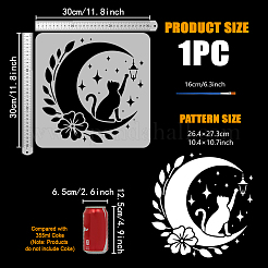 Трафареты для рисования домашних животных DIY-WH0391-1027