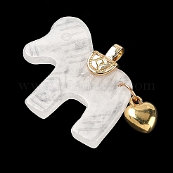 Резные подвески из натуральных кристаллов кварца&nbsp;G-C274-02K