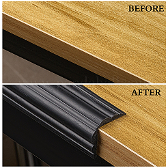 Самоклеящаяся гибкая молдинговая накладка из ТПЭ&nbsp;FIND-WH20001-12B