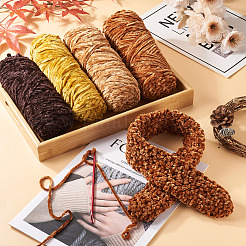 Magibead 4шт 4 цвета пряжа шерстяная синель&nbsp;AJEW-MB0001-10