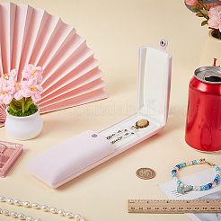 Прямоугольные бархатные коробки для жемчужных ожерелий&nbsp;CON-WH0123-08A