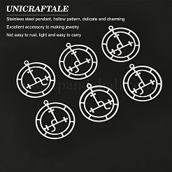 10 шт. подвеска из нержавеющей стали 304 с изображением лилит&nbsp;STAS-UN0028-57