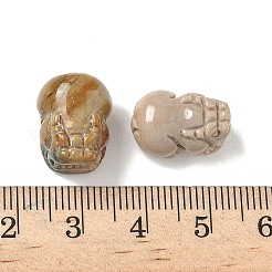 Окрашенный натуральный радужный агат алашан резные бусины&nbsp;PW-WGAE261-01