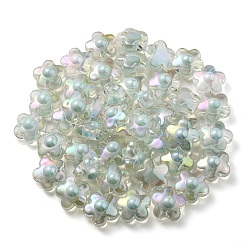 УФ-покрытие Радужные радужные прозрачные акриловые бусины&nbsp;OACR-C007-03E