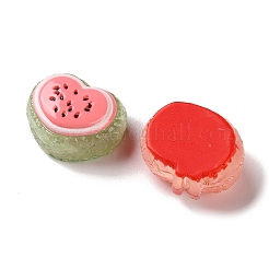 Кабошоны из прозрачной смолы с фруктовой тематикой&nbsp;RESI-G121-01