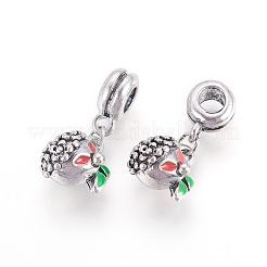 Сплав эмаль европейские подвески с подвесками&nbsp;ENAM-F098-01AS