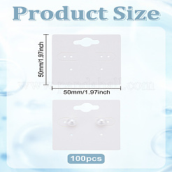 100шт бумажные серьги дисплей карты&nbsp;CDIS-LP0001-12A