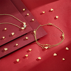 60шт 3 стильные латунные бусины&nbsp;KK-PH0005-55