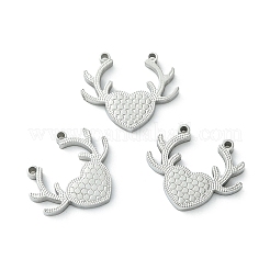 Не тускнеющие подвески из нержавеющей стали 304 с ручной полировкой&nbsp;STAS-C075-01P