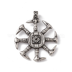 Подвески с символами из нержавеющей стали 304 руна эславо коловрат&nbsp;STAS-G267-02AS