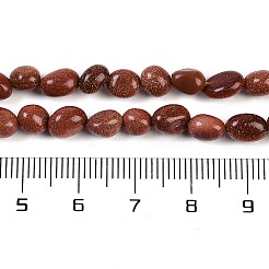 Синтетические голдстоуновские бисер пряди&nbsp;LS-G-P497-01B-22