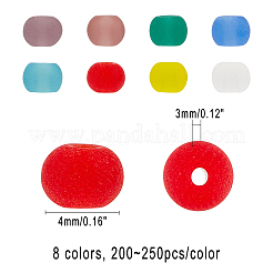 6/0 прозрачные цвета радуги и непрозрачные цвета радуга и матовые цвета стеклянные бусины&nbsp;SEED-FH0001-02A