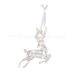 Рождественские прозрачные акриловые большие подвесные украшения&nbsp;HJEW-F017-01