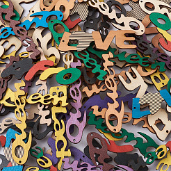 Наборы для изготовления сережек в стиле слова своими руками&nbsp;DIY-TA0008-61