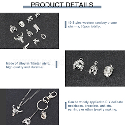 Подвески из сплава в тибетском стиле&nbsp;TIBEP-PH0001-28