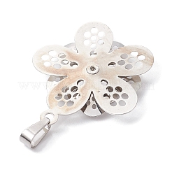 Подвески латунные горный хрусталь&nbsp;PALLOY-JF02513-06