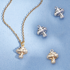 8 шт. 2 цвета латунные подвески с микропаве и кубическим цирконием&nbsp;KK-BBC0019-14