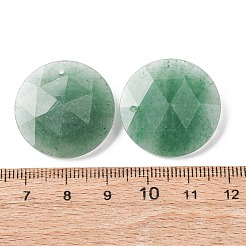 Естественный зеленый авантюрин подвески&nbsp;G-H331-01B