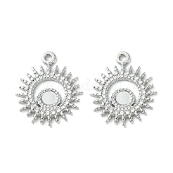 Подвеска-кабошон из не тускнеющей нержавеющей стали 304&nbsp;STAS-L269-050P