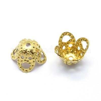 Шапочки и конусы для бусин&nbsp;KK-G319-07C-RS-1