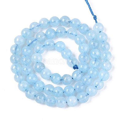 Природного кварца нитей бисера&nbsp;G-T144-6mm-10A-1